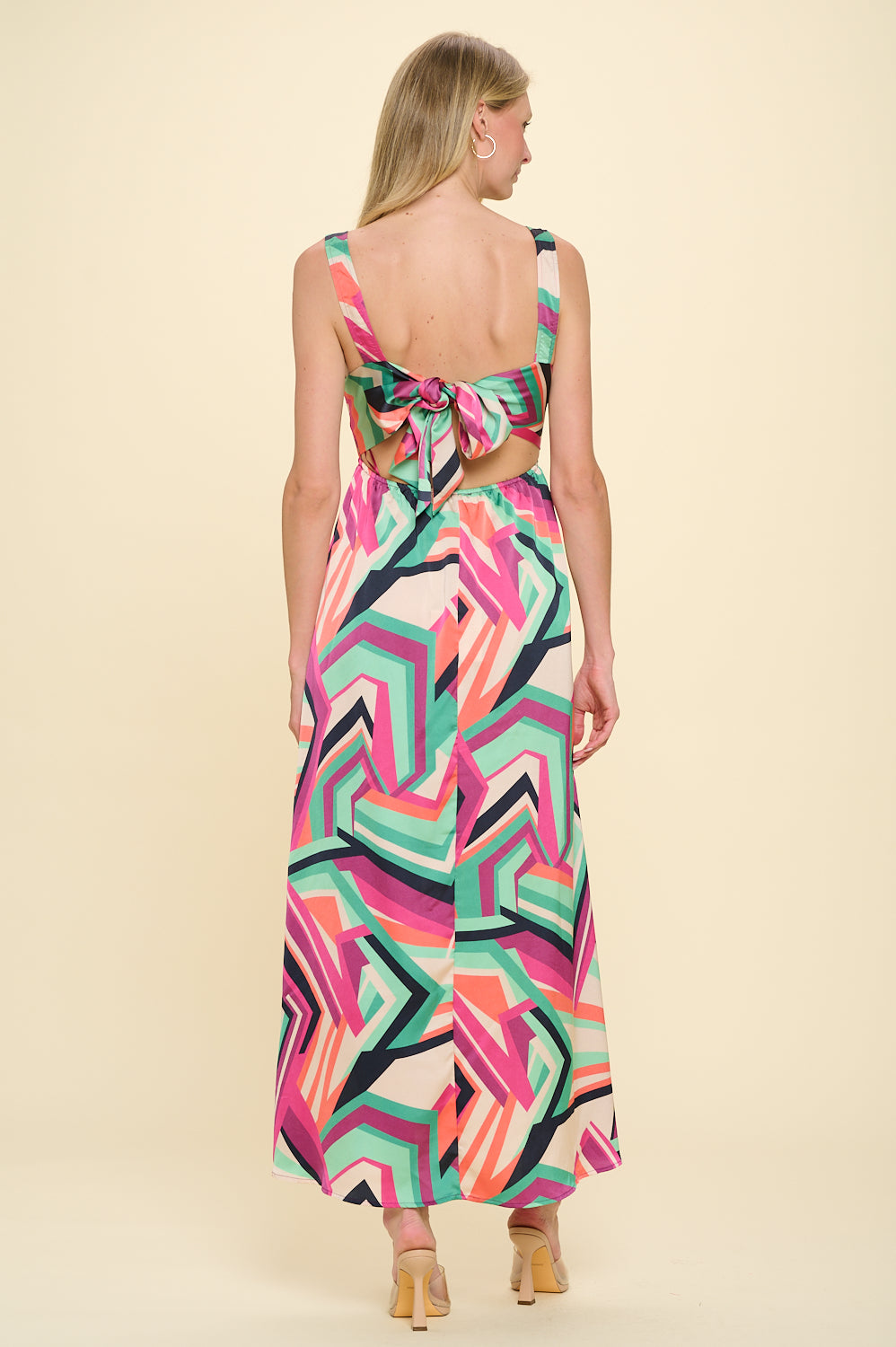 Magenta Bold Resort Maxi Dress