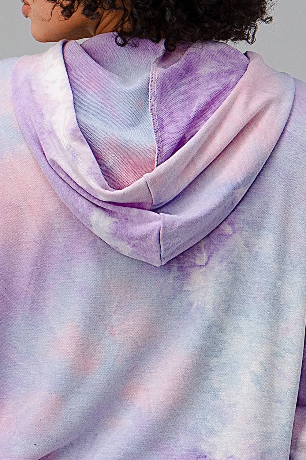 Purple / Blue Pastel Tie Dye Lounge Set