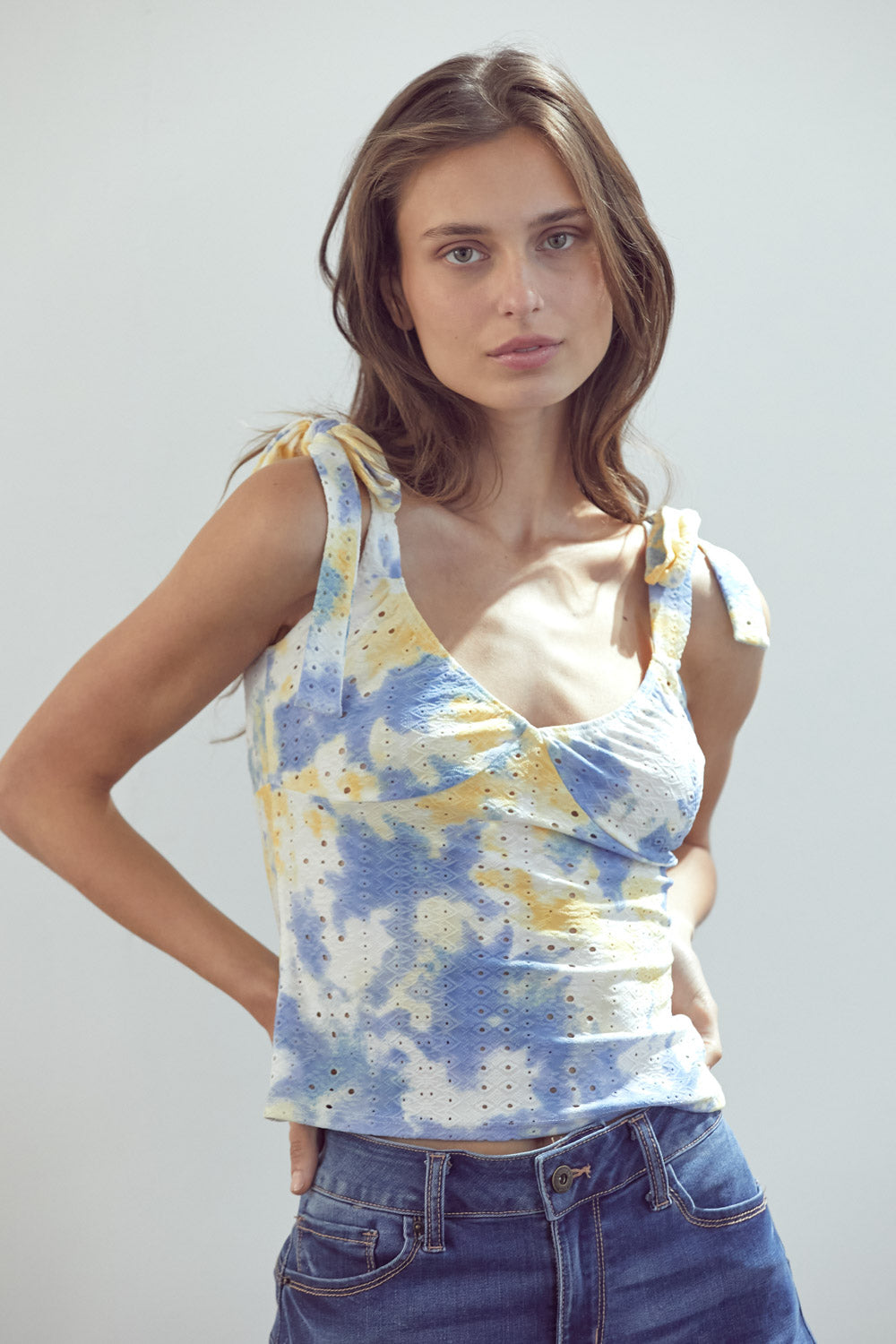トップス meltthelady twin strap lace tops melt the lady twin strap lace tops