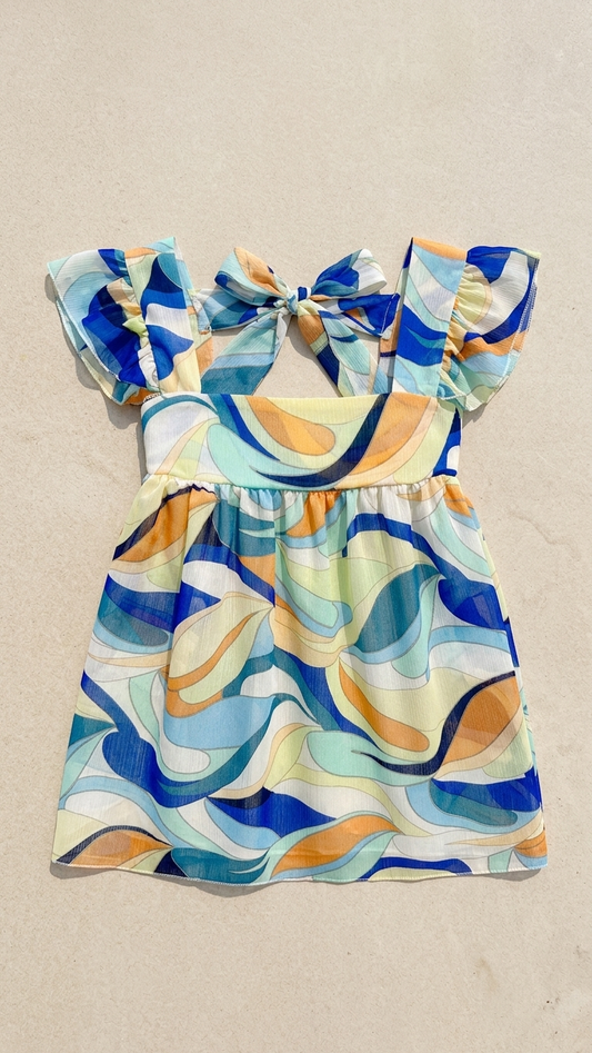 Royal Geo Print Tank Top