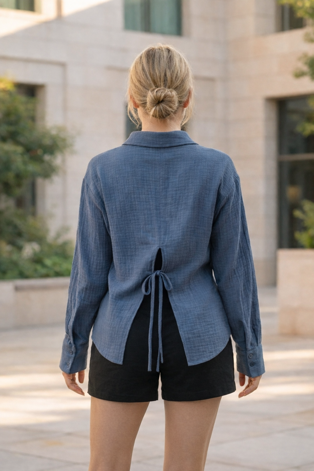 Taupe Classic Button Shirt