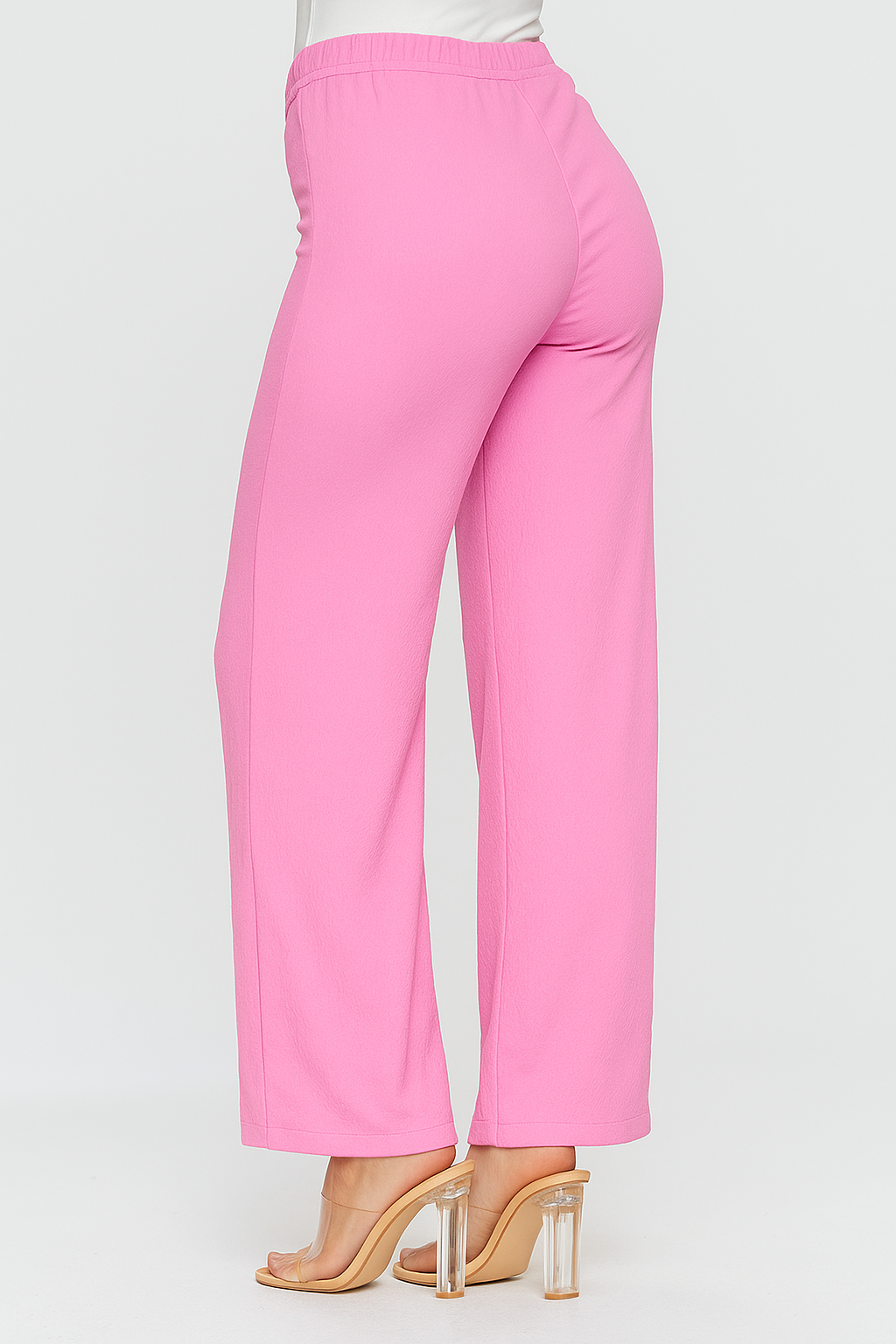 Bubble Gum Wide Leg Lounge Pants