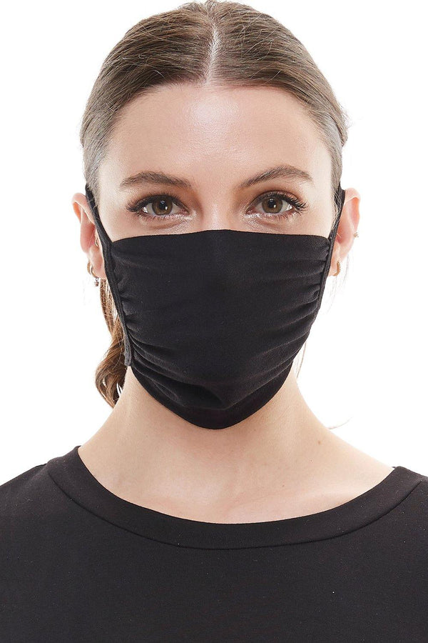 Cloth tie face covering washable reusable fabric face mask