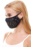 USA made fashion sexy lace face mask