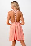 Eyelet detail cami dress