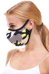 Camouflage fashion cloth fabric face masks