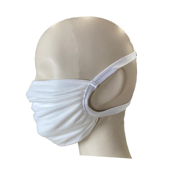 Stretchable elastic satin head loops washable reusable face mask