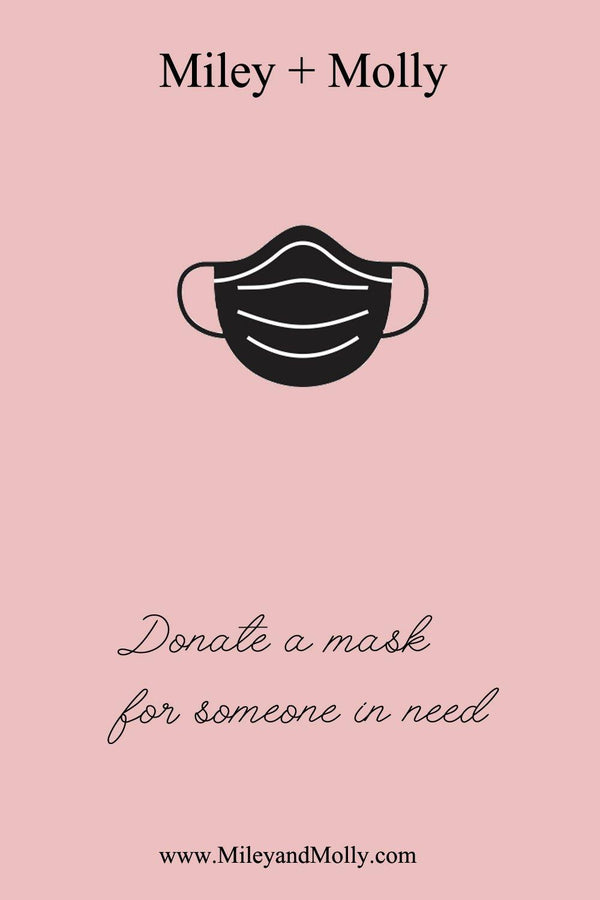 Donate a mask for someone in need