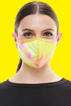 Fashion stretchable ear loops washable reusable fabric face mask