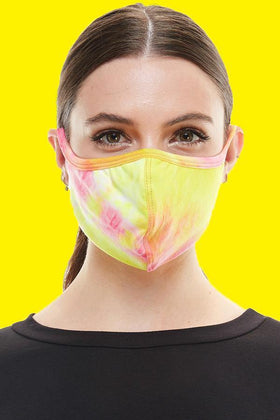 Fashion stretchable ear loops washable reusable fabric face mask