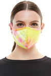 Fashion stretchable ear loops washable reusable fabric face mask