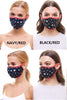 US made America flag star fashion washable reusable cloth face mask