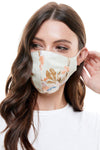 Reversible woven face mask reusable washable cloth mask