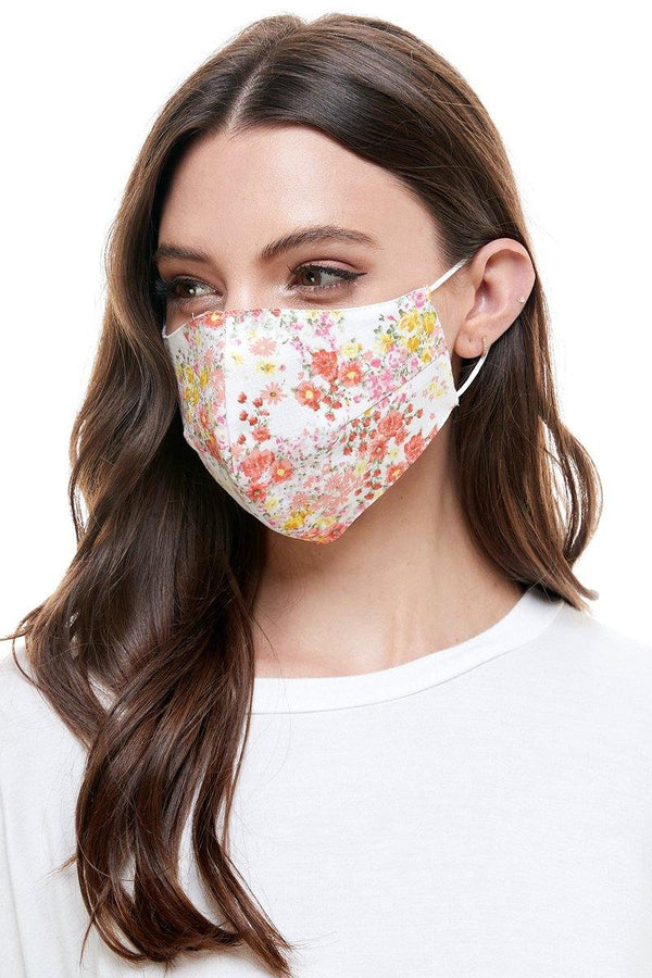 Reversible woven face mask reusable washable cloth mask