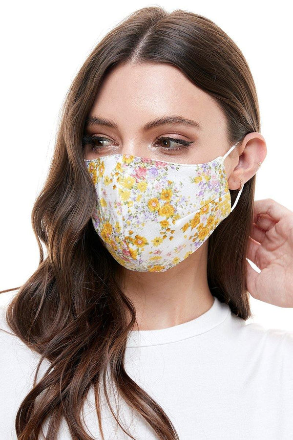 Reversible woven face mask reusable washable cloth mask