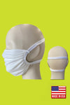 Stretchable elastic satin head loops washable reusable face mask