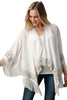 Embroidered Fringe Kimono – Bohemian Layering Essential