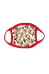 Baby Toddler Face mask with Floral ditsy ear loop cloth fabric face mask